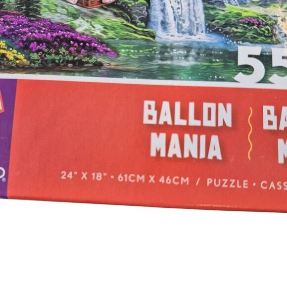 Ceaco Balloon Mania 550 pc Jigsaw Puzzle Box Damaged - Picture 10 of 12